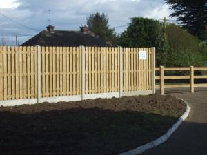 Post & Panel Fencing
